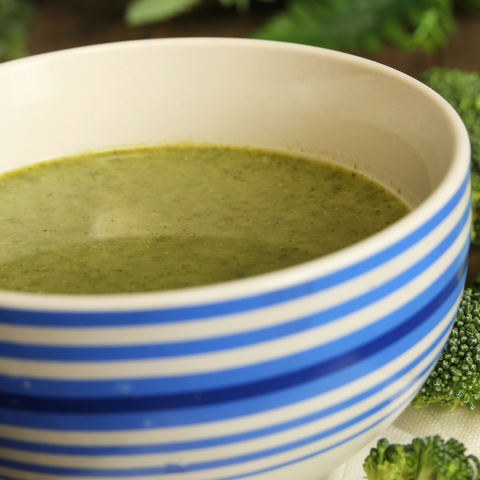 Soupe aux Brocolis (sans gluten, sans lactose)