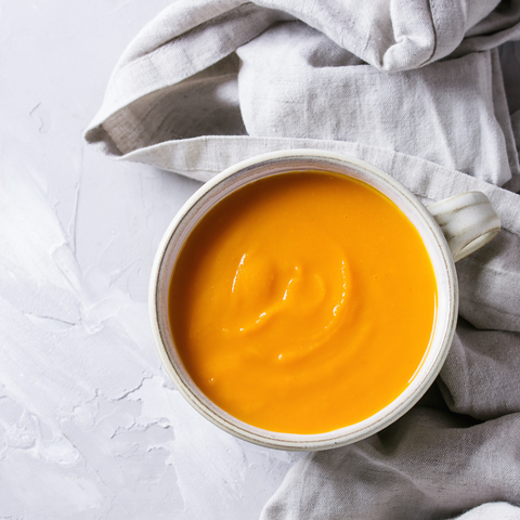 Soupe aux Carottes et gingembre (sans gluten, sans lactose)