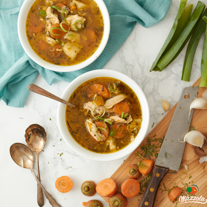 NEW: Turkey and vegetables soup (lactose free)
