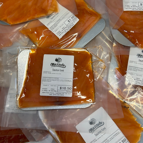 Saumon Fumé froid - pré-coupé