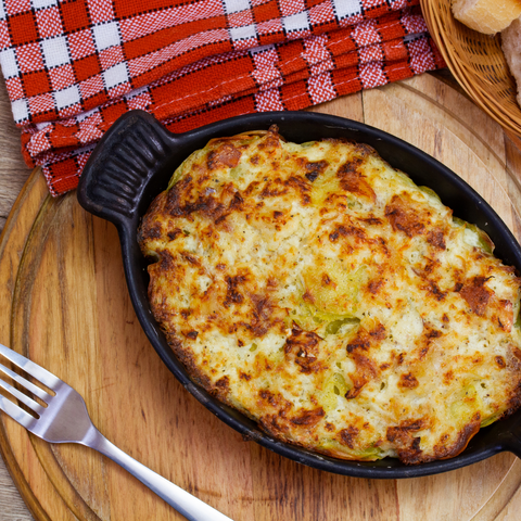 Morue au gratin