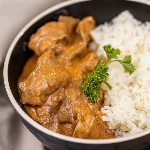 Beef Stroganoff - gluten free