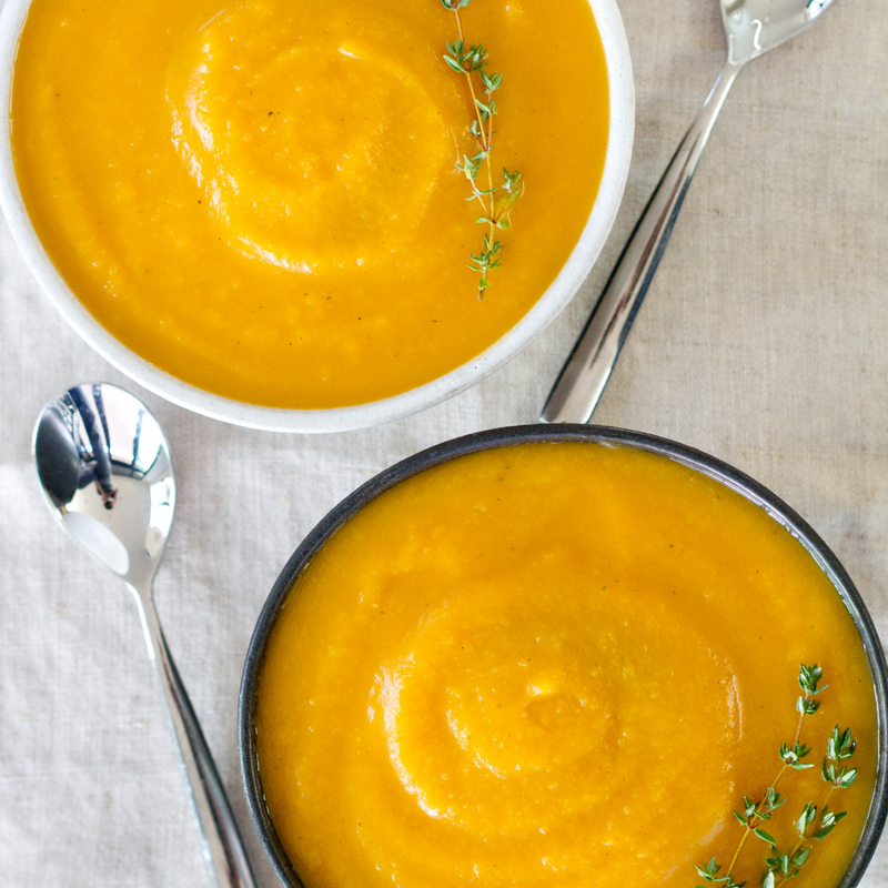 Cream of Squash (with ginger) - gluten/lactose free